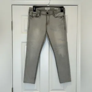 Frame Denim Le Garcon LGJ795 Women's Sz 28 Gray Kensington Denim Jeans $220