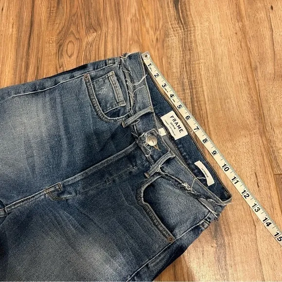 FRAME Le Original High Rise Straight Leg Jean