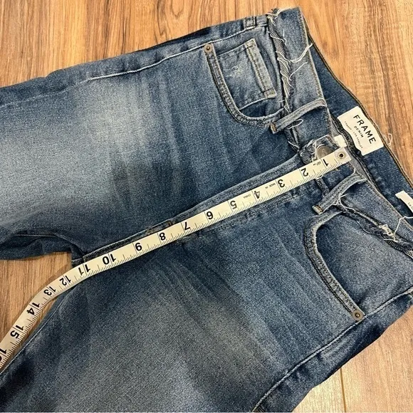 FRAME Le Original High Rise Straight Leg Jean