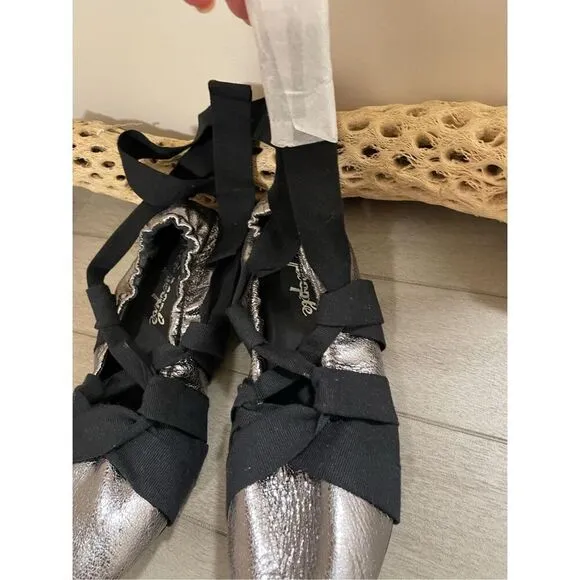 Free People Cece Wrap Ballet Flats Size 7
