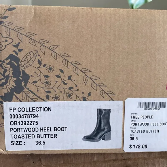 FREE PEOPLE Portwood Heel Boots