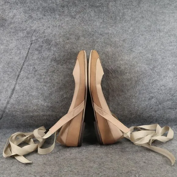 Free People Shoes Womens 36 Flats Ankle Wrap Tie Fashion Boho Leather Classic