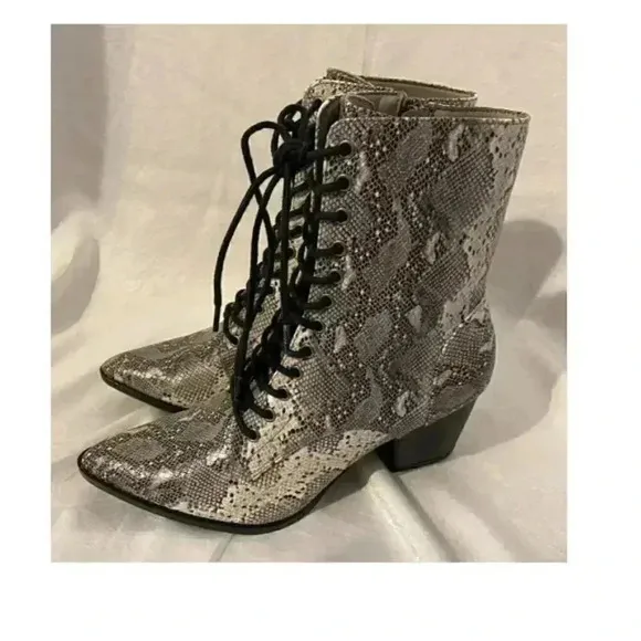 Free People Vegan Cody Lace-Up Boot