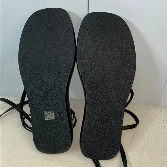 *Free People Winnie Wrap Leather Flatform Sandal (B4)