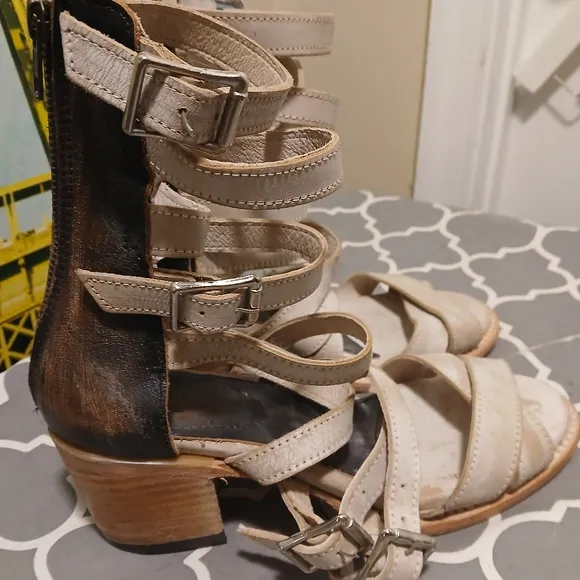 FreeBird COZUMEL Leather Women's Strappy Sandals sz.8