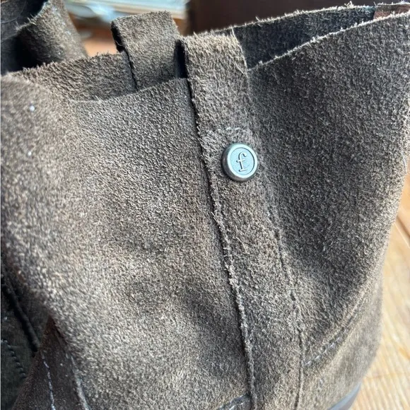 Frye &amp; Co Sarah Shortie Suede Ankle Boots