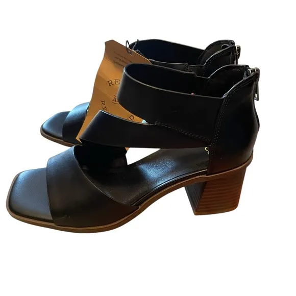 FRYE AND CO. Roxy Heeled Sandals Black Size 7 NEW