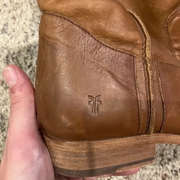 Frye Boots Melissa slouch ankle boots size 7.5