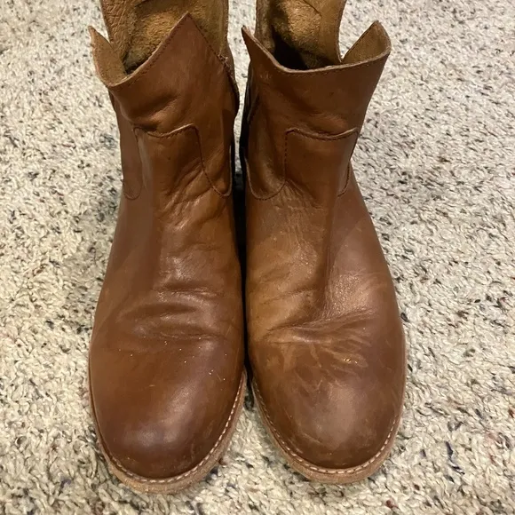 Frye Boots Melissa slouch ankle boots size 7.5