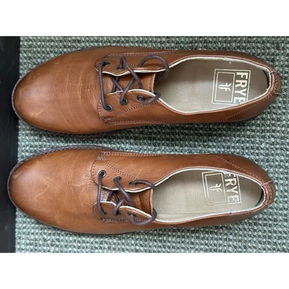 Frye, Carter Oxford Shoes, Brown, Men's Size 9B
