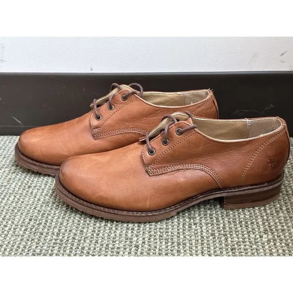 Frye, Carter Oxford Shoes, Brown, Men's Size 9B