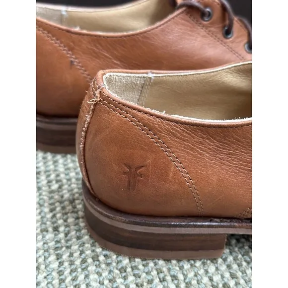 Frye, Carter Oxford Shoes, Brown, Men's Size 9B
