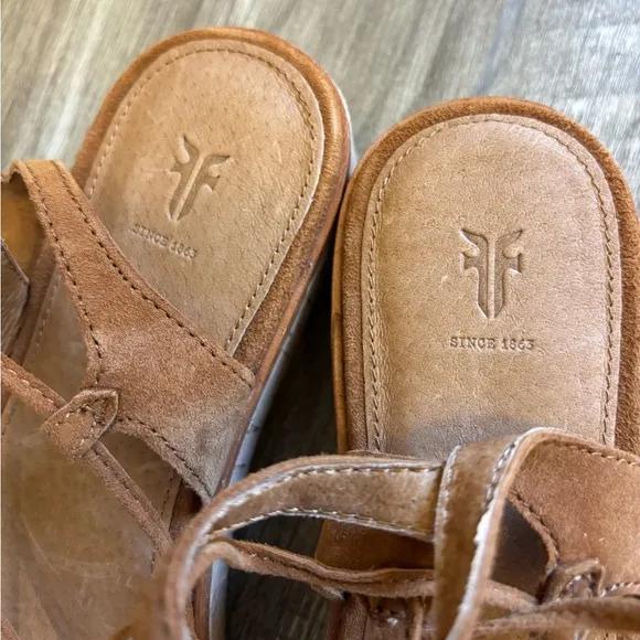 Frye Miranda Suede Gladiator Sandals