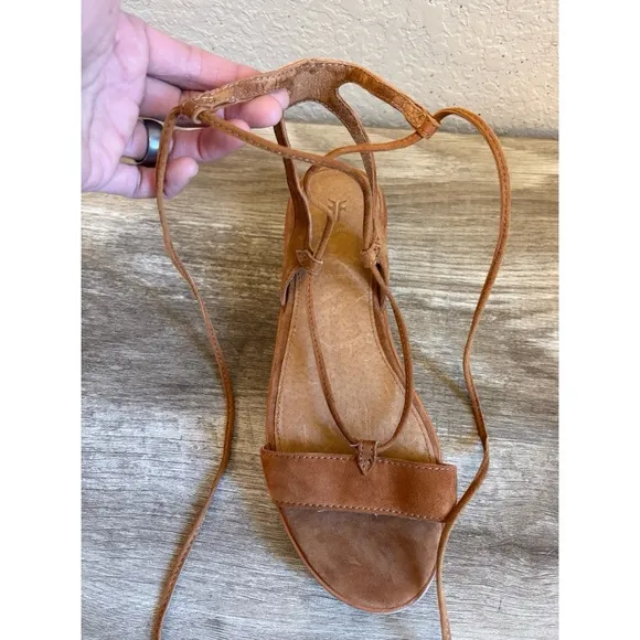 Frye Miranda Suede Gladiator Sandals