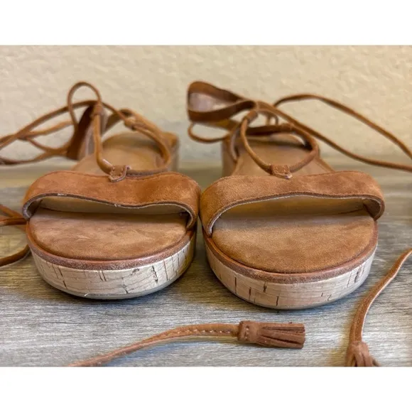 Frye Miranda Suede Gladiator Sandals