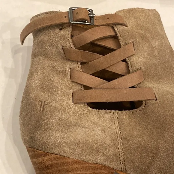 FRYE Reed Strappy Bootie Ankle Boots