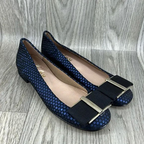 FS/NY Black/Blue Flats