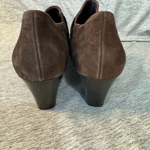 GABOR Brown Suede Women's Shoes, Side Buckle, Size 7, EUC