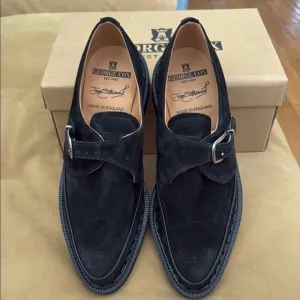 George Black Loafers Slip-On Shoes