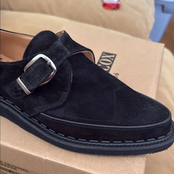 George Black Loafers Slip-On Shoes
