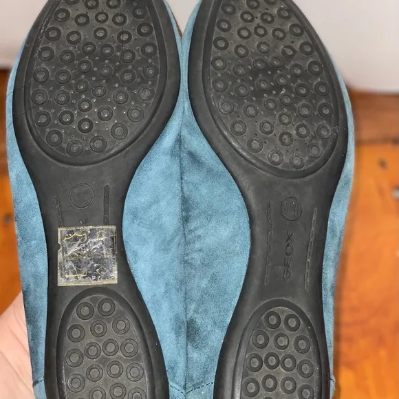 Geox Respira leather flats Sz 38 8 women’s