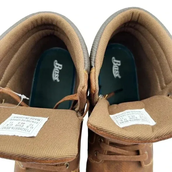 G.H.Bass NEW Mens 12 Walking Casual Lace Up Ankle Desert Boots 2 Tone Brown Tan