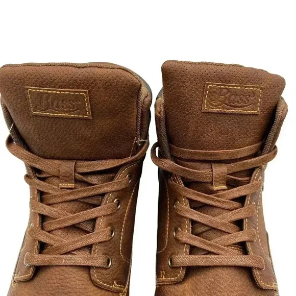 G.H.Bass NEW Mens 12 Walking Casual Lace Up Ankle Desert Boots 2 Tone Brown Tan