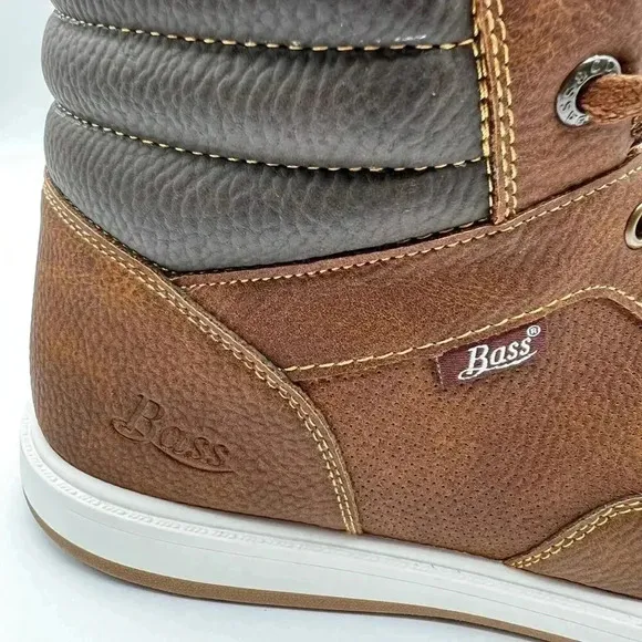 G.H.Bass NEW Mens 12 Walking Casual Lace Up Ankle Desert Boots 2 Tone Brown Tan