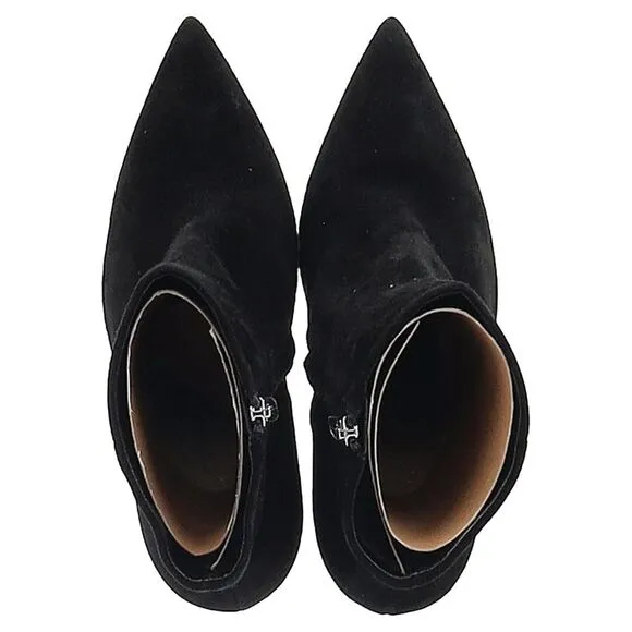 Gianvito Rossi Piper Ankle Boots in Black Suede