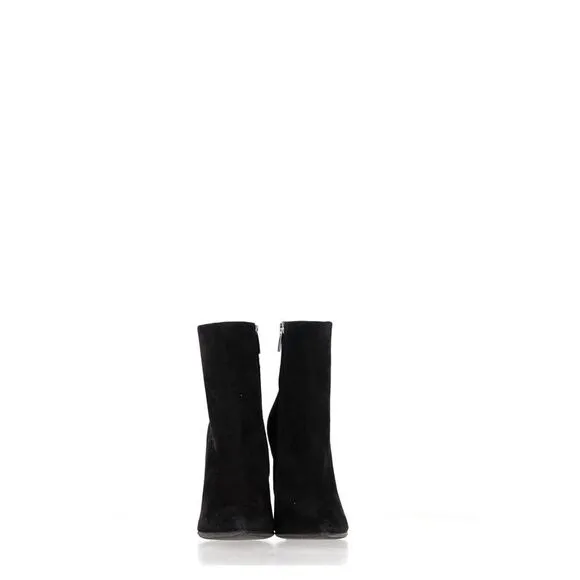 Gianvito Rossi Piper Ankle Boots in Black Suede