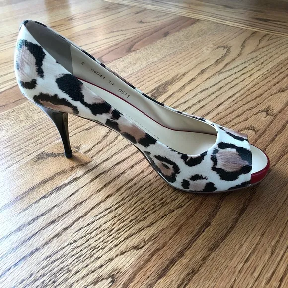 Giuseppe Zanotti animal print heels