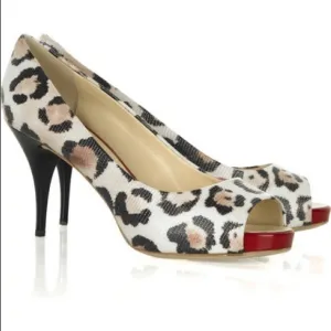 Giuseppe Zanotti animal print heels