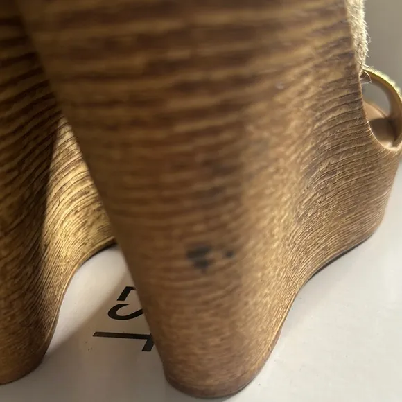 Gold Wedge Sandals