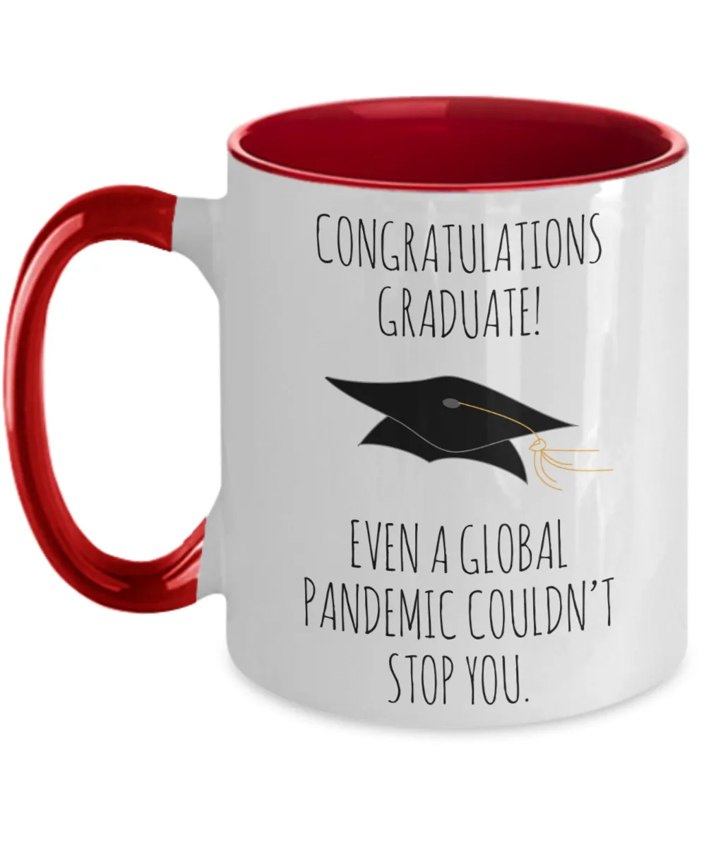 Graduation Mug Funny Graduation Gift Class of 2022 Mug High School Graduate Gifts Congratulations Coffee Cup