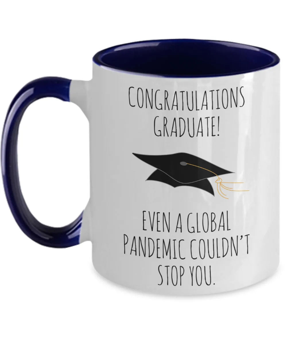 Graduation Mug Funny Graduation Gift Class of 2022 Mug High School Graduate Gifts Congratulations Coffee Cup