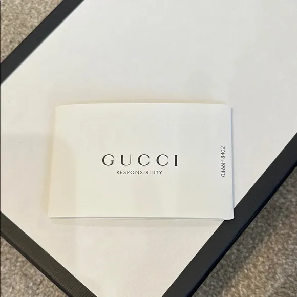 Gucci Men's Black Slide Sandals