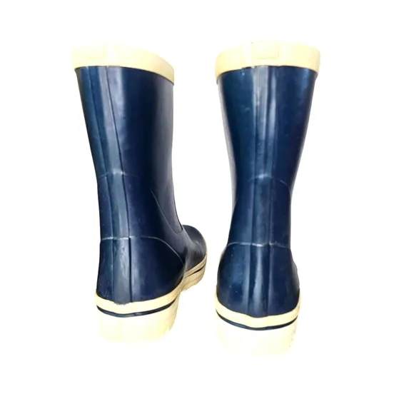 HELLY HANSEN Midsun 2 Rain/ Snow Boots Tech Navy White Rubber Size 9