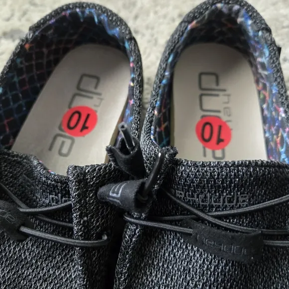 Hey dude Wendy, Black Slip On Shoes Womens Size 10 NWOT