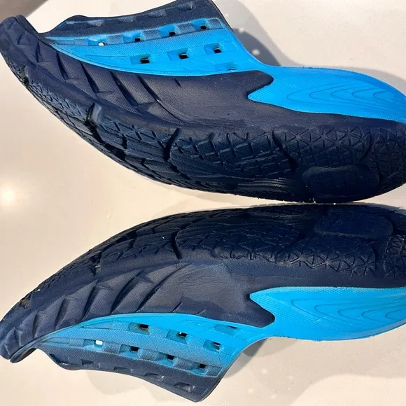 Hoka Blue Slide Sandals Ora Recovery Slide 7M 9W