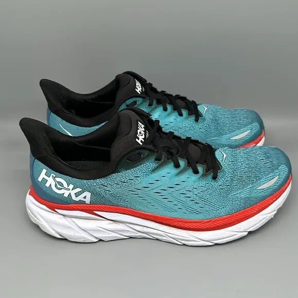 Hoka One Clifton 8 Running Shoes Men’s Sz 12.5 D