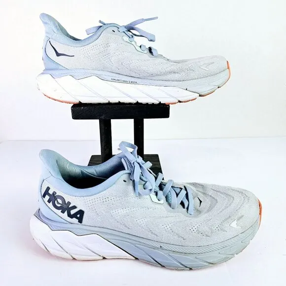 Hoka One One Arahi 6 1123195 PABF Plein Air Blue Fog Running Shoe Sneakers, 9B