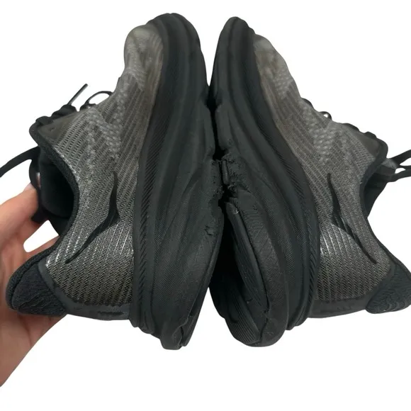 Hoka One One Boys Clifton 9 1131170 BBNB Running Shoes Sneakers Size 4.5 MD