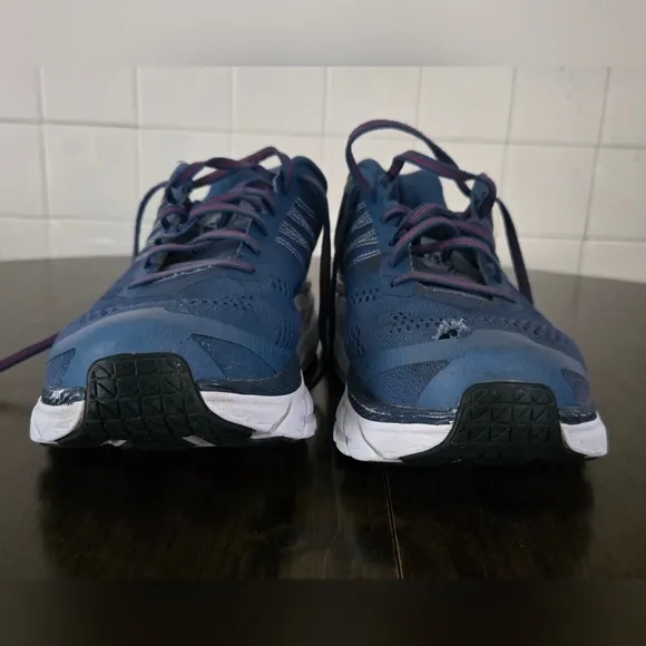 Hoka One One Clifton 6 Mens Size 11 Running Shoes Sneakers Blue 1102872