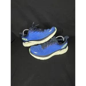 Hoka One One Clifton 8 Blue Green Men’s Size 10D Running Shoes Sneakers