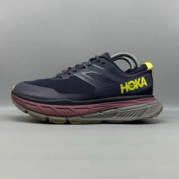 Hoka One One Womens Stinson ATR 6 1110507 DWEP Blue Running Shoes Sneakers Sz 8