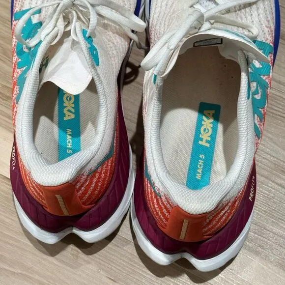 Hoka One Mach 5 Multicolor Running Shoes Men’s 10.5
