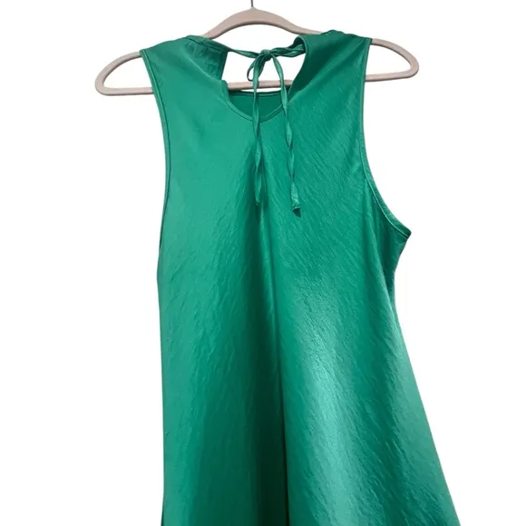 House of Harlow 1960 Kelly Green Sleeveless Midi Dress - Size XL