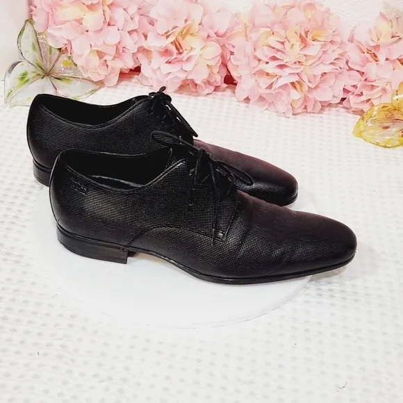 HUGO Boss Men's Fashion Oxford Vareb Leather Shoes 50246655 Size 7.5