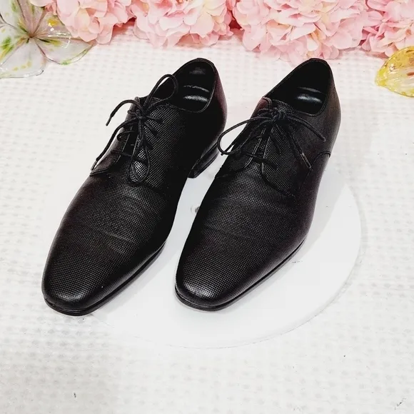 HUGO Boss Men's Fashion Oxford Vareb Leather Shoes 50246655 Size 7.5