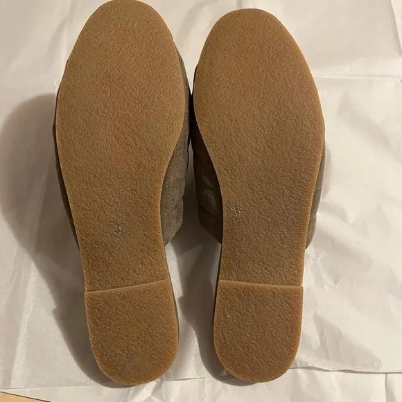 Huma Blanco Mules Size 37 (US 7)